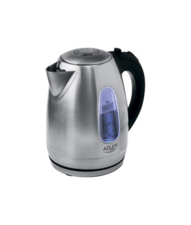 Adler | Kettle | AD 1223 | Standard | 2200 W | 1.7 L | Stainless steel | 360 rotational base | Stainless steel