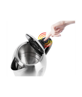 Adler | Kettle | AD 1223 | Standard | 2200 W | 1.7 L | Stainless steel | 360 rotational base | Stainless steel