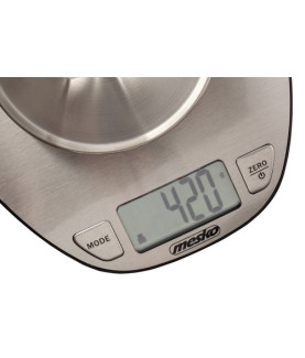 Mesko | Kitchen Scale | MS 3152 | Maximum weight (capacity) 5 kg | Graduation 1 g | Display type LCD | Stainless steel