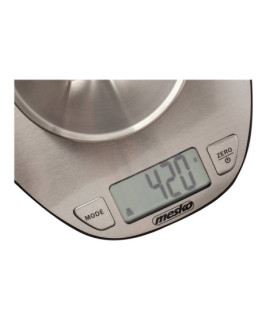 Mesko | Kitchen Scale | MS 3152 | Maximum weight (capacity) 5 kg | Graduation 1 g | Display type LCD | Stainless steel