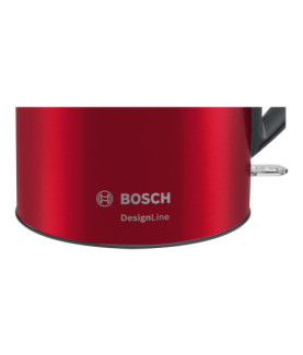 Bosch | Kettle | DesignLine TWK3P424 | Electric | 2400 W | 1.7 L | Stainless steel | 360 rotational base | Red