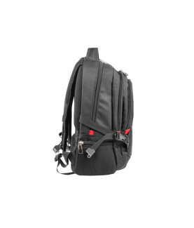 Natec | NTO-1703 | Laptop Backpack Merino | Backpack | Black | 15.6 " | Shoulder strap