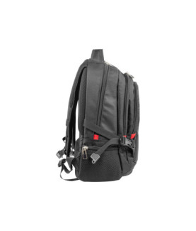 Natec | NTO-1703 | Laptop Backpack Merino | Backpack | Black | 15.6 " | Shoulder strap