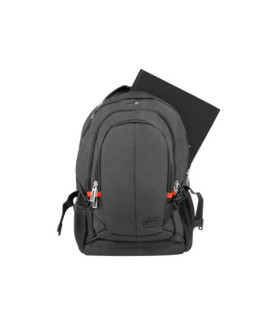 Natec | NTO-1703 | Laptop Backpack Merino | Backpack | Black | 15.6 " | Shoulder strap