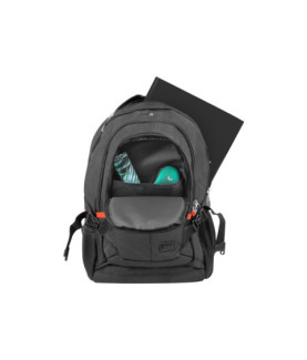 Natec | NTO-1703 | Laptop Backpack Merino | Backpack | Black | 15.6 " | Shoulder strap