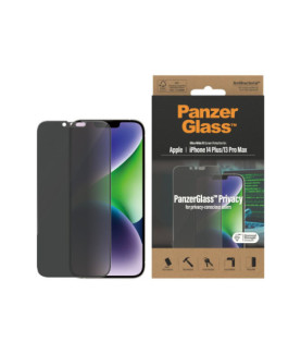 PanzerGlass | Screen protector | Apple | iPhone 14 Plus/13 Pro Max | Glass | Black | Ultra-Wide Fit | Privacy