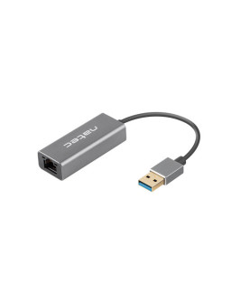 Natec Ethernet Adapter, Cricket USB 3.0, USB 3.0 to RJ45, Black | Natec | Ethernet Adapter Network Card | NNC-1924 Cricket USB 