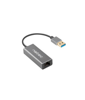 Natec Ethernet Adapter, Cricket USB 3.0, USB 3.0 to RJ45, Black | Natec | Ethernet Adapter Network Card | NNC-1924 Cricket USB 