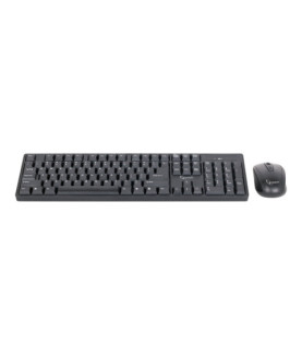 Gembird | Keyboard and mouse | KBS-W-01 | Keyboard and Mouse Set | Wireless | Mouse included | Batteries included | US | Black 