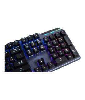 MSI | GK50 Elite | Gaming keyboard | Wired | RGB LED light | US | Black/Silver