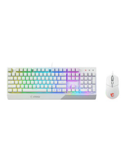 MSI | Vigor GK30 COMBO WHITE | Keyboard and Mouse Set | Wired | Mouse included | US | White