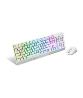 MSI | Vigor GK30 COMBO WHITE | Keyboard and Mouse Set | Wired | Mouse included | US | White