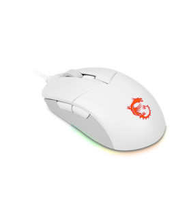 MSI | Clutch GM11 | Optical | Gaming Mouse | White | Yes