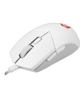 MSI | Clutch GM11 | Optical | Gaming Mouse | White | Yes