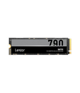 Lexar | SSD | NM790 | 4000 GB | SSD form factor M.2 2280 | Solid-state drive interface M.2 NVMe | Read speed 7400 MB/s | Write 