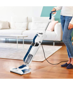 Polti | Vacuum steam mop with portable steam cleaner | PTEU0299 Vaporetto 3 Clean_Blue | Power 1800 W | Steam pressure Not Appl