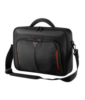 Targus | Classic+ | Fits up to size 15.6 " | Messenger - Briefcase | Black/Red | Shoulder strap