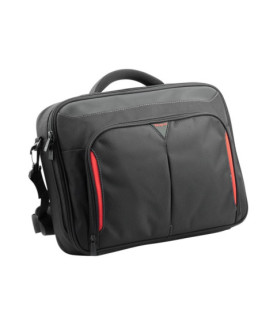 Targus | Classic+ | Fits up to size 15.6 " | Messenger - Briefcase | Black/Red | Shoulder strap