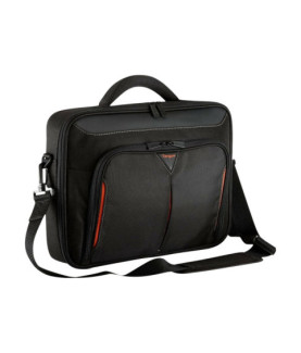 Targus | Classic+ | Fits up to size 15.6 " | Messenger - Briefcase | Black/Red | Shoulder strap