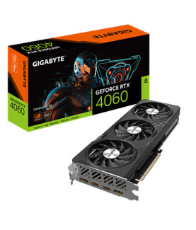 Gigabyte | GV-N4060GAMING OC-8GD 1.0 | NVIDIA | 8 GB | GeForce RTX 4060 | GDDR6 | HDMI ports quantity 2 | PCI-E 4.0 | Memory cl