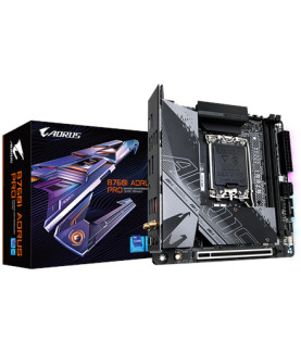 Gigabyte | B760I AORUS PRO 1.0 | Processor family Intel | Processor socket LGA1700 | DDR5 DIMM | Memory slots 2 | Supported har