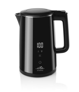 ETA | Kettle | ETA559590000 Emma | Electric | 2200 W | 1.5 L | Stainless steel | 360 rotational base | Black