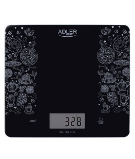 Adler | Kitchen scale | AD 3171 | Maximum weight (capacity) 10 kg | Graduation 1 g | Display type LCD | Black