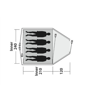 Outwell | Tent | Cloud 4 | 4 person(s)