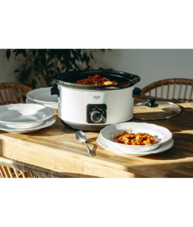 Adler | Slow Cooker | AD 6413w | 290 W | 5.8 L | Number of programs 3 | White