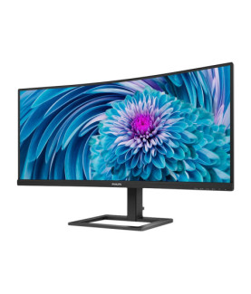 Philips | UltraWide LCD Monitor | 346E2CUAE | 34 " | VA | WQHD | 21:9 | 100 Hz | 4 ms | 3440 x 1440 | 300 cd/m | HDMI ports qua