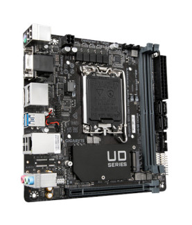 Gigabyte | H610I | Processor family Intel | Processor socket LGA1700 | DDR4 DIMM | Supported hard disk drive interfaces M.2, SA