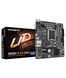 Gigabyte | H610M H V3 DDR4 | Processor family Intel | Processor socket LGA1700 | DDR4 DIMM | Supported hard disk drive interfac