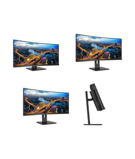 Philips | B Line | 346B1C/00 | 34 " | VA | WQHD | 21:9 | 100 Hz | 5 ms | 3440 x 1440 | 300 cd/m | HDMI ports quantity 1 | Black