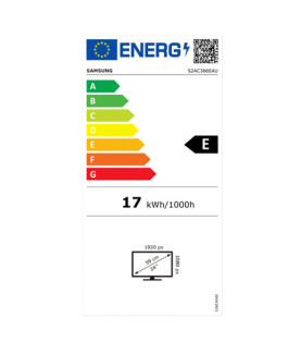 Samsung | Curved Monitor | LS24C366EAUXEN | 24 " | VA | 16:9 | 75 Hz | 4 ms | 1920 x 1080 pixels | 250 cd/m | HDMI ports quanti