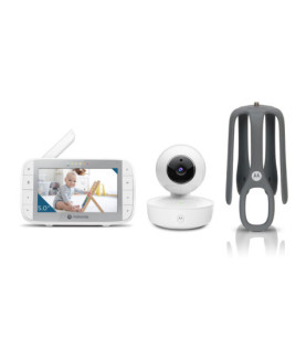 Motorola | Portable Video Baby Monitor with Flexible Crib Mount | VM55 5.0" | 5" LCD colour display with 480 x 272px resolution