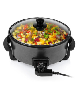 Tristar | Multifunctional grill pan XL | PZ-9135 | Diameter 30 cm | Grill | 1500 W | Lid included | Fixed handle | Black