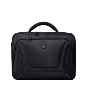 PORT DESIGNS | Courchevel | Fits up to size 17.3 " | Messenger - Briefcase | Black | Shoulder strap