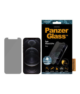 PanzerGlass | Apple | For iPhone 12/12 Pro | Tempered Glass | Transparent | Privacy glass