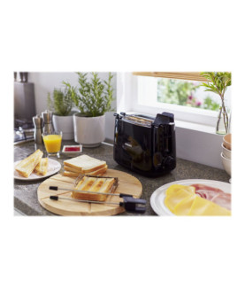 Philips | Daily Collection Toaster | HD2583/90 | Number of slots 2 | Housing material Plastic | Black