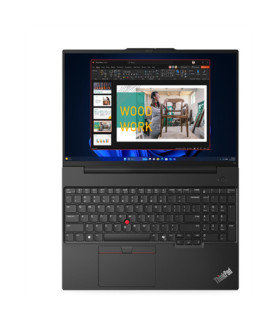 Lenovo | ThinkPad E16 | Black | 16 " | IPS | WUXGA | 1920 x 1200 pixels | Anti-glare | Intel Core U5 | 125U | 16 GB | SO-DIMM D