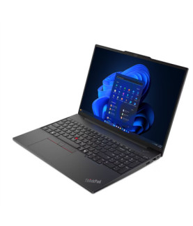 Lenovo | ThinkPad E16 | Black | 16 " | IPS | WUXGA | 1920 x 1200 pixels | Anti-glare | Intel Core U7 | 155H | 16 GB | SO-DIMM D