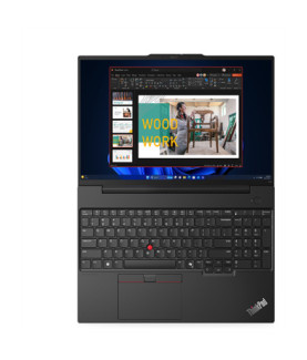 Lenovo | ThinkPad E16 | Black | 16 " | IPS | WUXGA | 1920 x 1200 pixels | Anti-glare | Intel Core U7 | 155H | 16 GB | SO-DIMM D