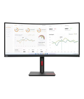 Lenovo | ThinkVision | T34w-30 | 34 " | VA | 21:9 | 60 Hz | 4 ms | 3440 x 1440 | 350 cd/m | HDMI ports quantity 1 | Black | War