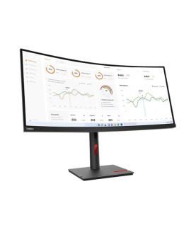 Lenovo | ThinkVision | T34w-30 | 34 " | VA | 21:9 | 60 Hz | 4 ms | 3440 x 1440 | 350 cd/m | HDMI ports quantity 1 | Black | War