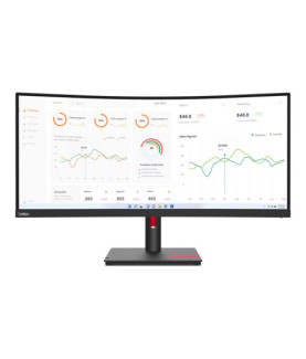 Lenovo | ThinkVision | T34w-30 | 34 " | VA | 21:9 | 60 Hz | 4 ms | 3440 x 1440 | 350 cd/m | HDMI ports quantity 1 | Black | War