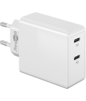 Goobay | Dual USB-C PD Fast Charger (36 W) | 61758