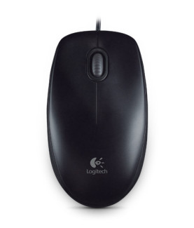 Logitech | Mouse | B100 | Wired | Black