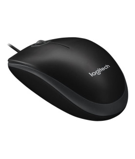 Logitech | Mouse | B100 | Wired | Black