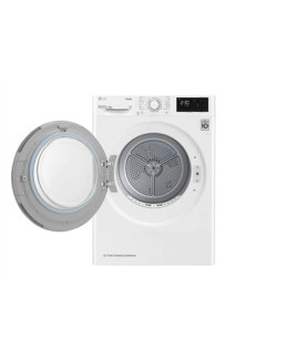 LG | Dryer Machine | RH80V3AV6N | Energy efficiency class A++ | Front loading | 8 kg | LED | Depth 69 cm | Wi-Fi | White