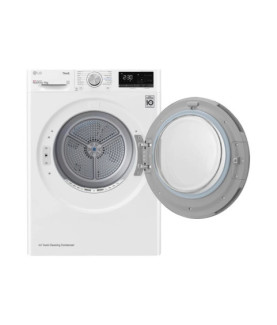 LG | Dryer Machine | RH80V3AV6N | Energy efficiency class A++ | Front loading | 8 kg | LED | Depth 69 cm | Wi-Fi | White